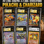 6,000 CARD HOT MIX /W 3,200+ GEM/PRI+ & 2,000+ EEVEELUTIONS PIKACHU & CHARIZARD