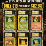 5,940 ENGLISH CLASSIC - ALL HOLOGRAPHIC /w 37 CHARIZARD INC PRISTINE