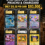 6,000 CARD HOT MIX /W 3,500+ GEM/PRI+ & 1,600+ EEVEELUTIONS PIKACHU & CHARIZARD