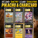6,000 CARD HOT MIX /W 2,500+ GEM/PRI+ & 2,600+ EEVEELUTIONS PIKACHU & CHARIZARD