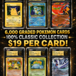 6,000 GRADED POKEMON CARDS 100% CLASSIC COLLECTION