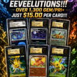 6,000 EEVEELUTIONS!!! OVER 1,300 GEM/PRI+