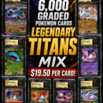 6,000 GRADED POKEMON CARDS LEGENDARY TITANS MIX