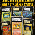6,000 GRADED POKEMON CARDS CHARIZARD, PIKACHU, & MORE!