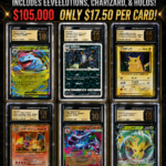 6,000 GRADED POKEMON CARDS INCLUDES EEVEELUTIONS, CHARIZARD, & HOLOS!