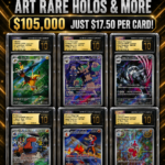 6,000 GRADED POKEMON CARDS ART RARE HOLOS & MORE