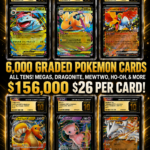 6,000 GRADED POKEMON CARDS ALL TENS! MEGAS, DRAGONITE, MEWTWO, HO-OH, & MORE